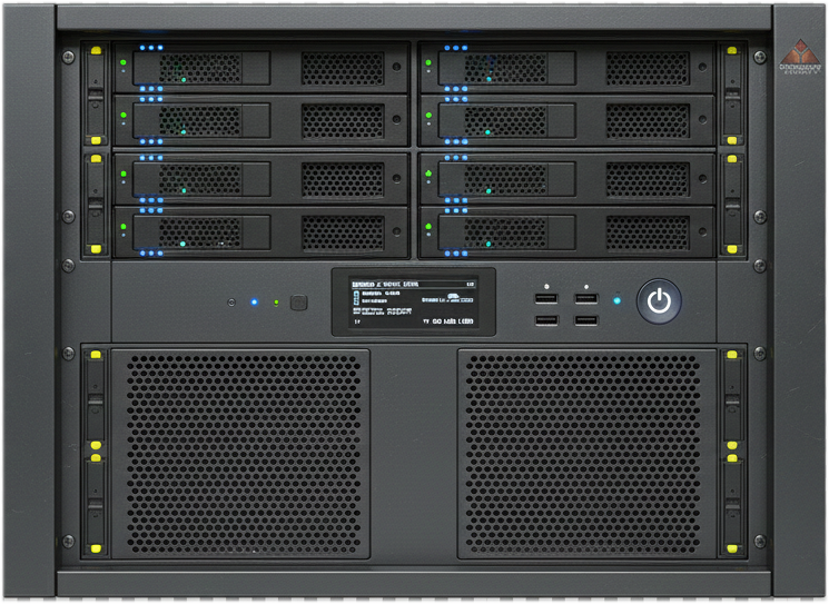 Servidor y rack TECVIA